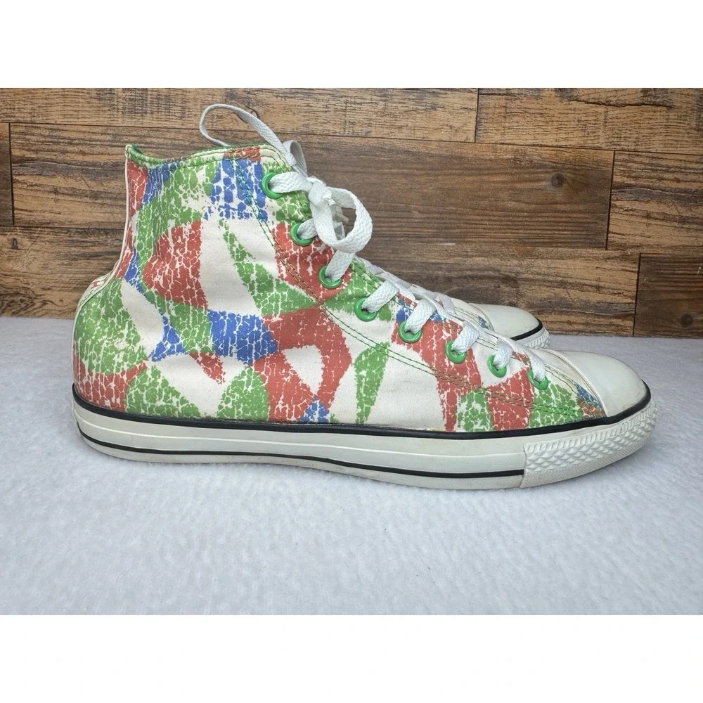 Converse Chuck Taylor All Star Italy Green/Red Size 12 - Picture 2 of 12